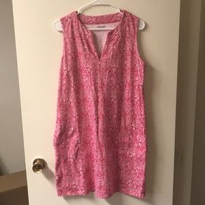 Pink and White Dress (size 10-12)
